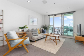Inner city apartment with harbour views